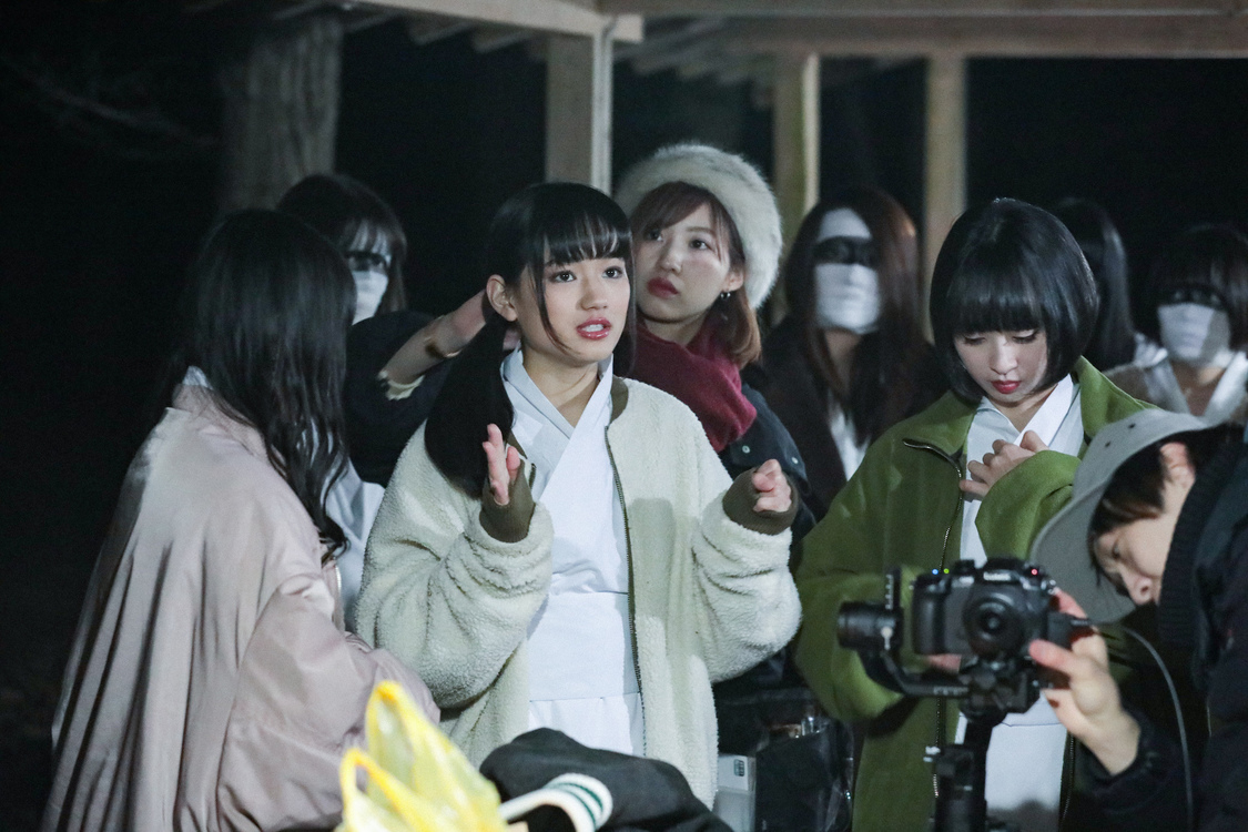 ゑんら「妖怪ディスコ」MV撮影より