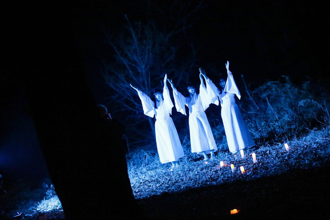 ゑんら「妖怪ディスコ」MV撮影より