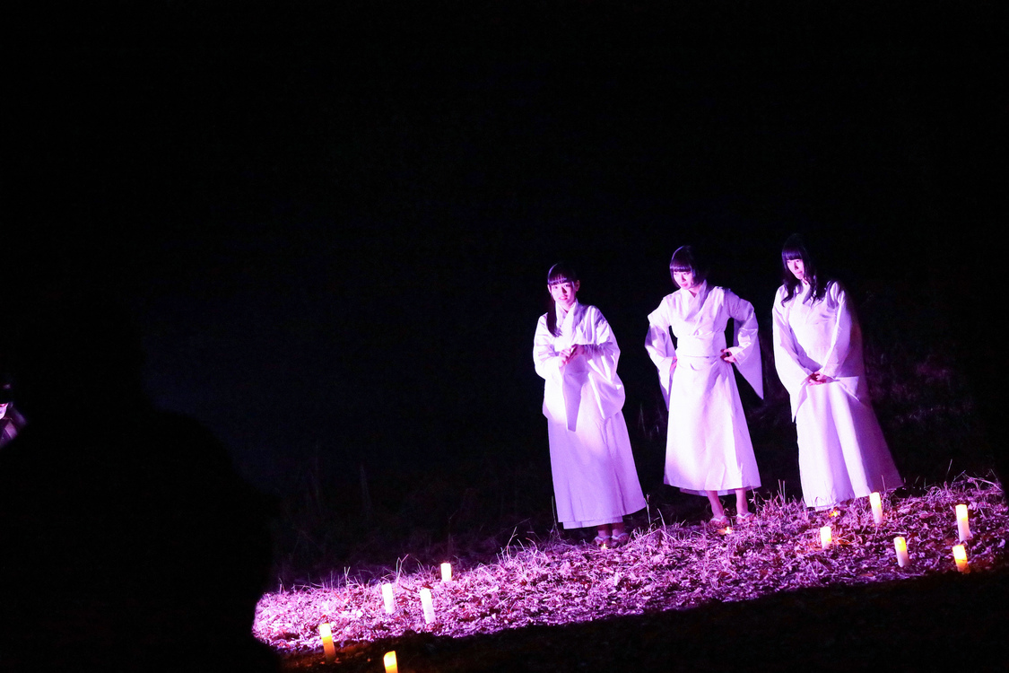 ゑんら「妖怪ディスコ」MV撮影より