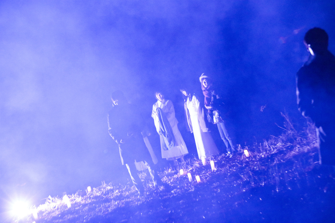 ゑんら「妖怪ディスコ」MV撮影より