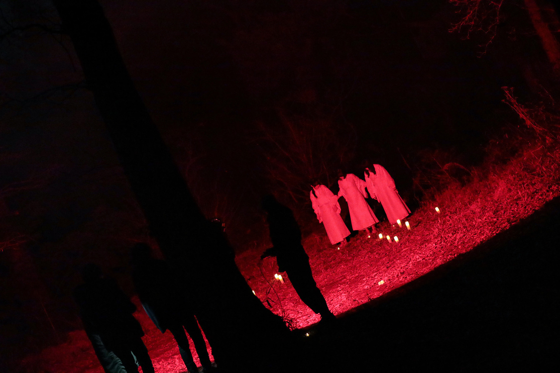 ゑんら「妖怪ディスコ」MV撮影より