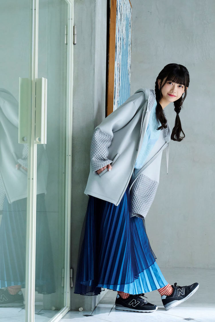 スポーティをテーマにした衣装着用：千葉恵里（AKB48）