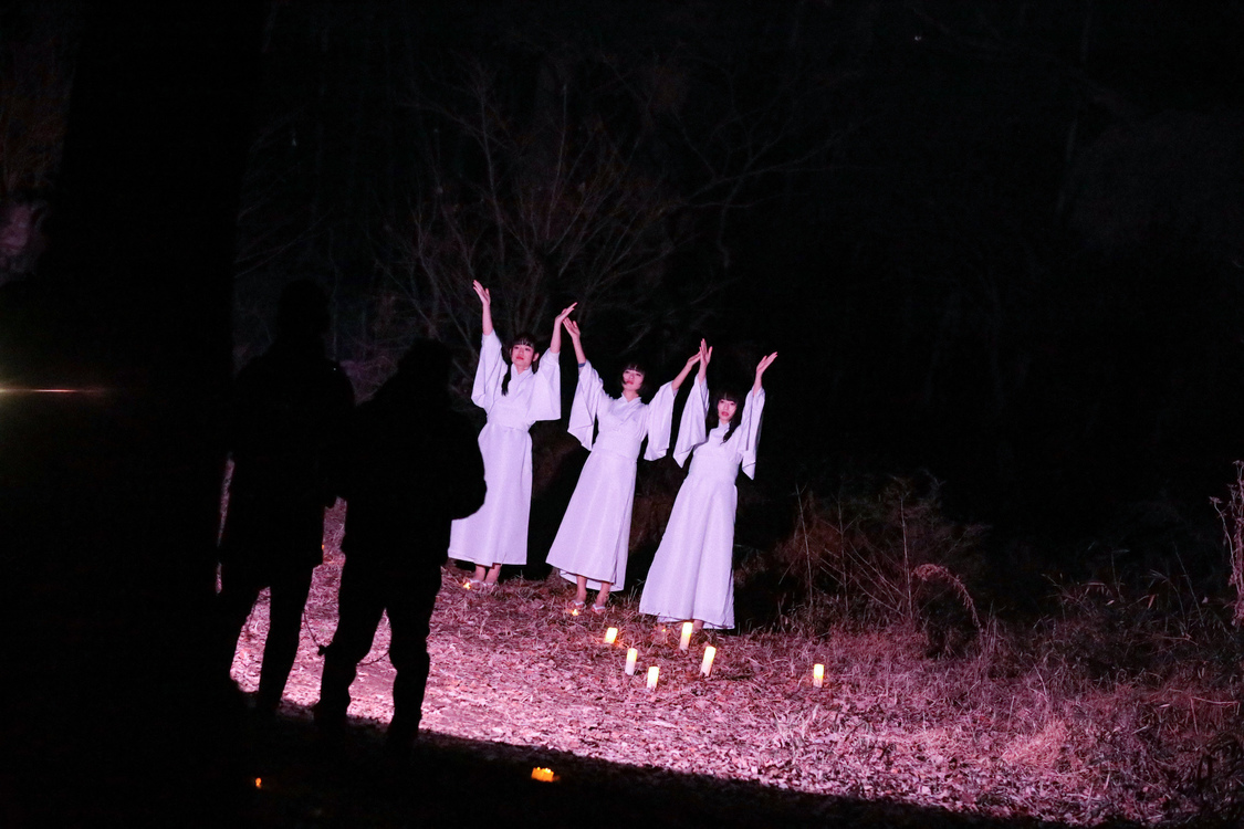 ゑんら「妖怪ディスコ」MV撮影より