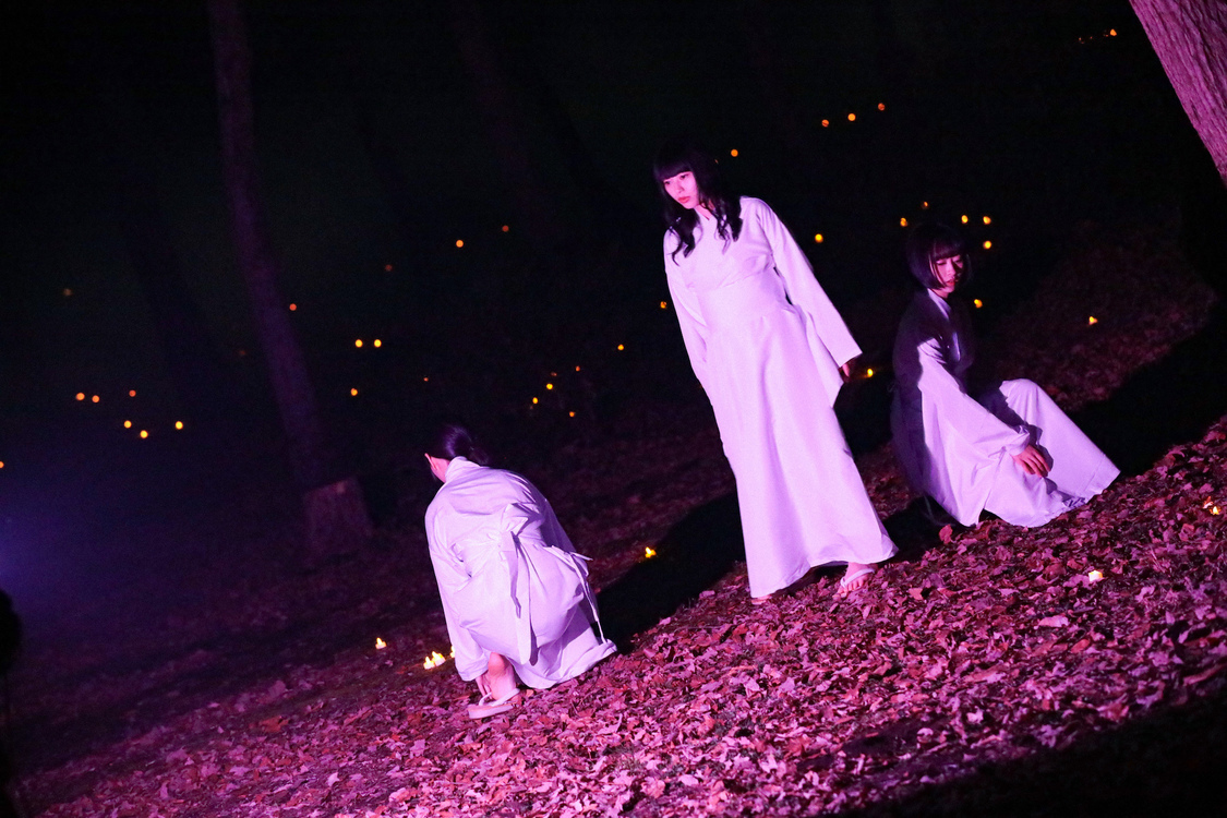 ゑんら「妖怪ディスコ」MV撮影より