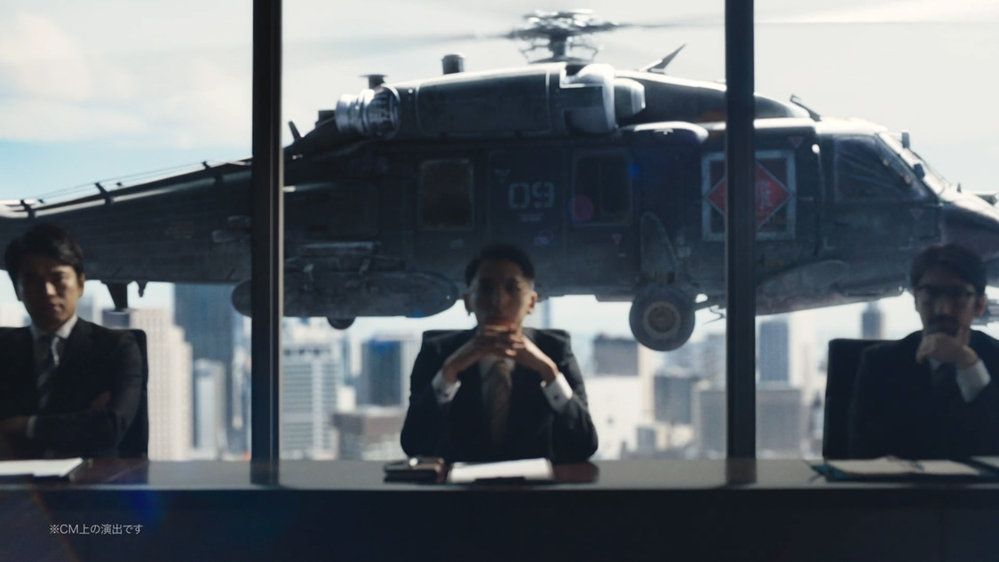 『FINAL FANTASY VII THE FIRST SOLDIER（ファイナルファンタジーVII ザ ファーストソルジャー）』TV-CMより（© 1997, 2021 SQUARE ENIX CO., LTD. All Rights Reserved. Powered by Ateam Entertainment Inc. CHARACTER DESIGN: TETSUYA NOMURA）