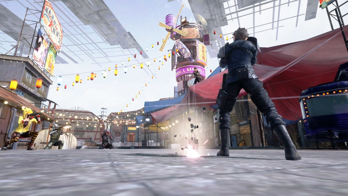 『FINAL FANTASY VII THE FIRST SOLDIER（ファイナルファンタジーVII ザ ファーストソルジャー）』TV-CMより（© 1997, 2021 SQUARE ENIX CO., LTD. All Rights Reserved. Powered by Ateam Entertainment Inc. CHARACTER DESIGN: TETSUYA NOMURA）