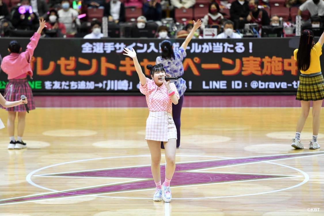 BEYOOOOONDS＜B.LEAGUE 2021-22 SEASON 第7節　川崎ブレイブサンダース VS 新潟アルビレックスBB戦＞ハーフタイムショー（2021年11月10日／川崎市とどろきアリーナ）