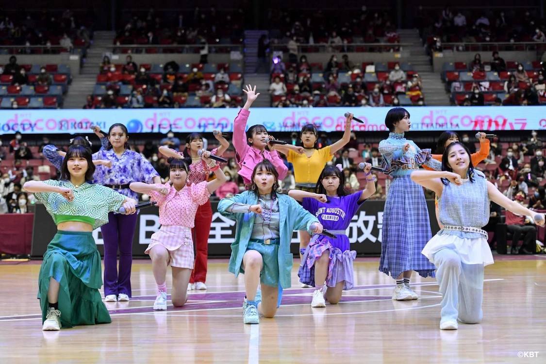 BEYOOOOONDS＜B.LEAGUE 2021-22 SEASON 第7節　川崎ブレイブサンダース VS 新潟アルビレックスBB戦＞ハーフタイムショー（2021年11月10日／川崎市とどろきアリーナ）