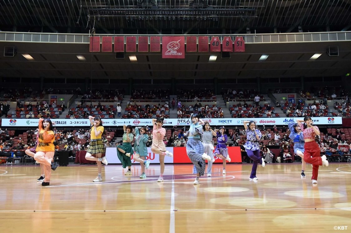 BEYOOOOONDS＜B.LEAGUE 2021-22 SEASON 第7節　川崎ブレイブサンダース VS 新潟アルビレックスBB戦＞ハーフタイムショー（2021年11月10日／川崎市とどろきアリーナ）