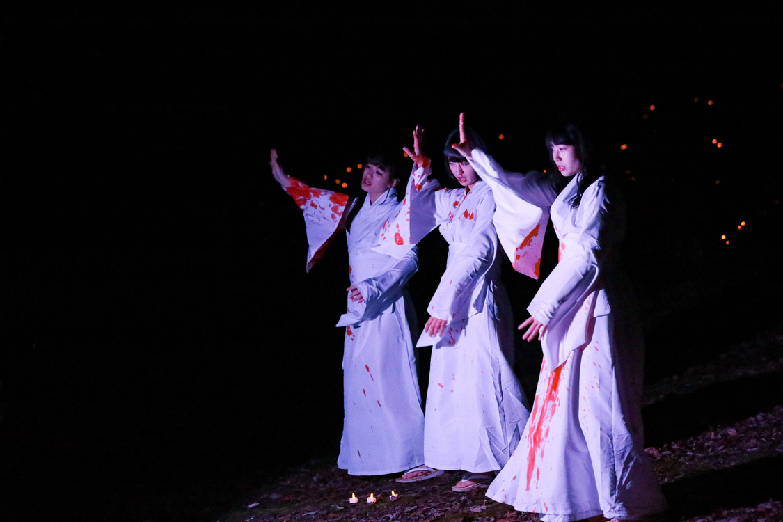 ゑんら「妖怪ディスコ」MV撮影より