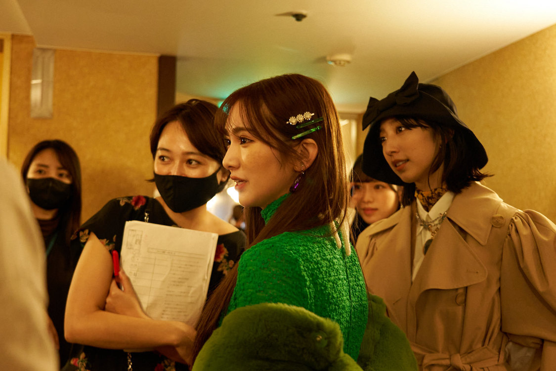 ショートムービー「IDOLS〜恋のセンターポジション〜」メイキング画像