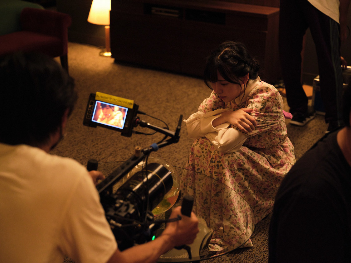 ショートムービー「IDOLS〜恋のセンターポジション〜」メイキング画像