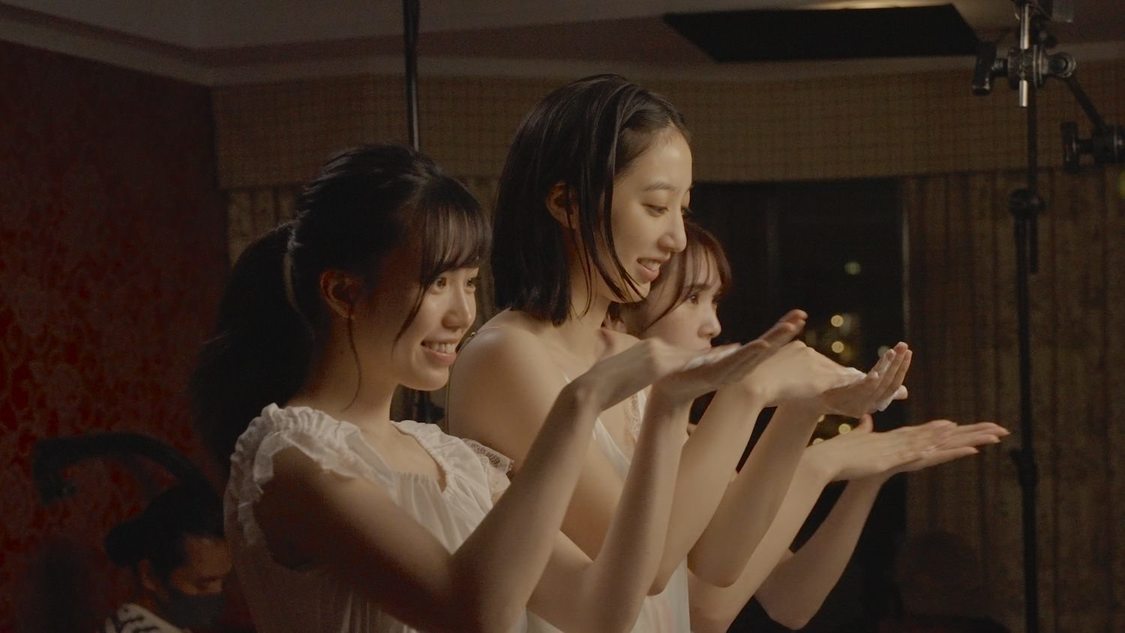 ショートムービー「IDOLS〜恋のセンターポジション〜」メイキング画像