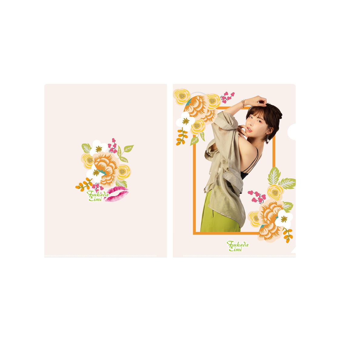 深田えいみ　クリアファイル