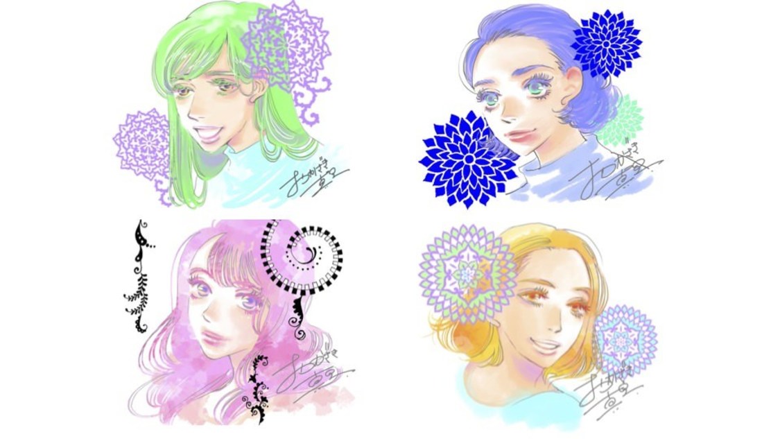 おかざき真里イラスト