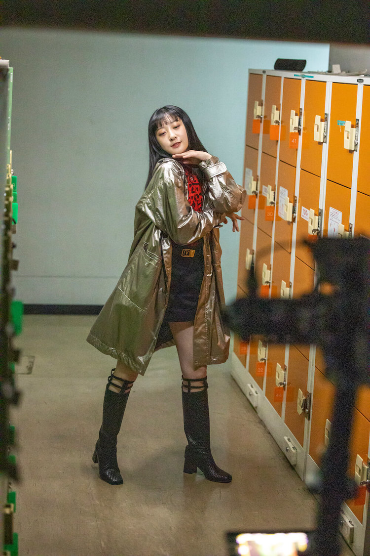 ヘアサロン『LIPPS』新WEB動画メイキング画像より