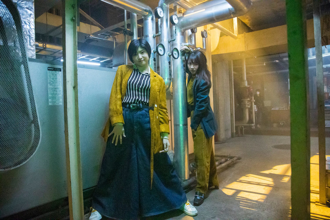 ヘアサロン『LIPPS』新WEB動画メイキング画像より