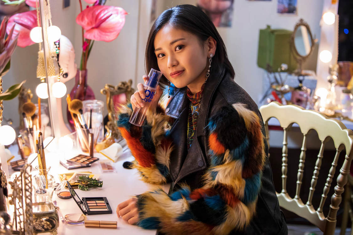 ヘアサロン『LIPPS』新WEB動画メイキング画像より