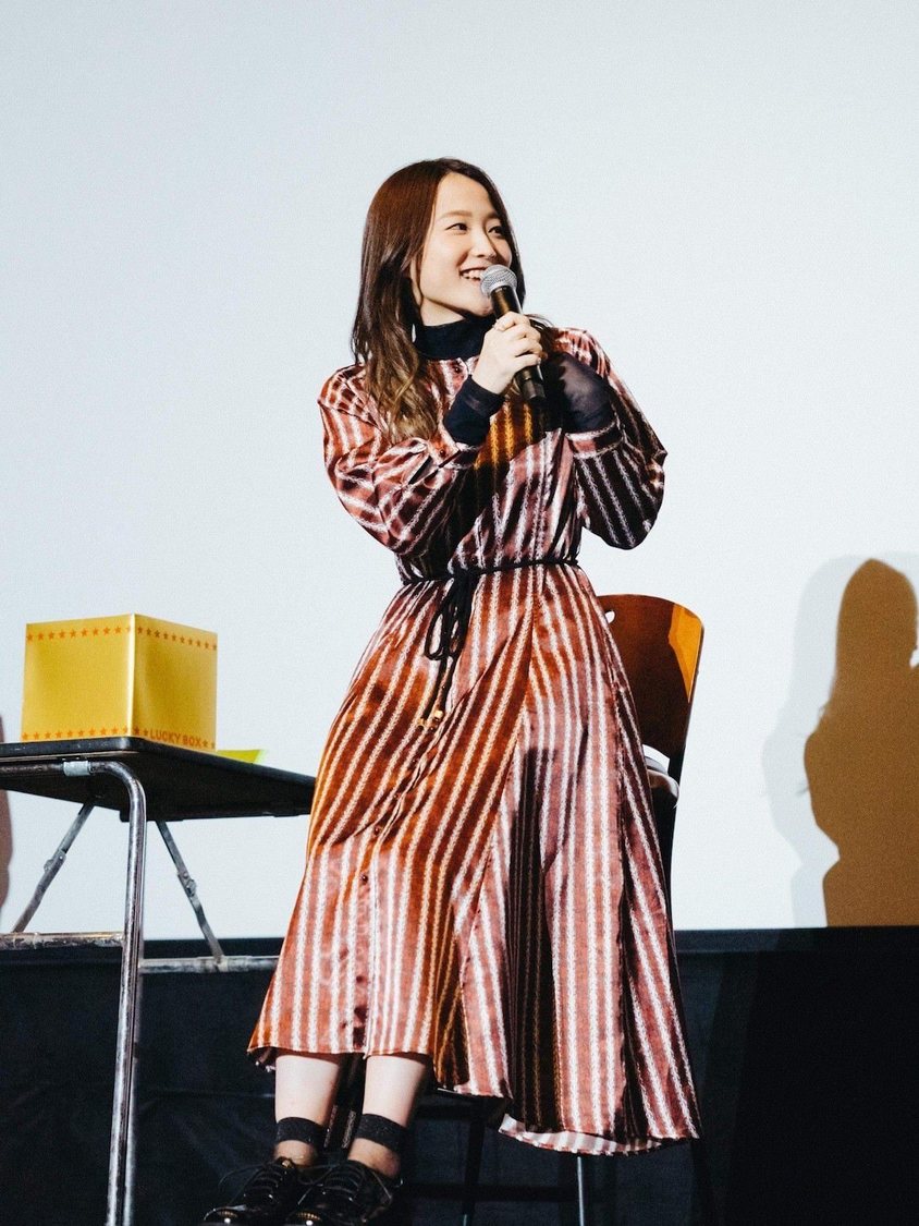 ＜鞘師里保ドキュメンタリーフィルム『Middle of the Night』上映イベント＞ユナイテッド・シネマ アクアシティお台場（2021年11月27日）