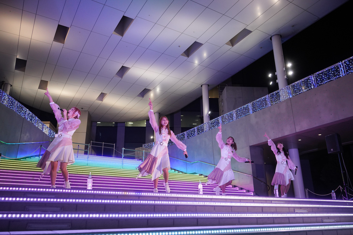 転校少女*＜ミニアルバム『LOVE IDOL PROJECT』発売記念イベント＞ダイバーシティ東京 プラザ 2F フェスティバル広場（2021年12月4日）