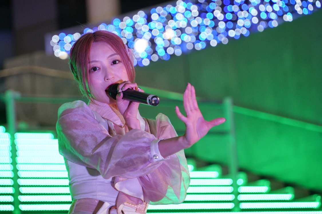 転校少女*＜ミニアルバム『LOVE IDOL PROJECT』発売記念イベント＞ダイバーシティ東京 プラザ 2F フェスティバル広場（2021年12月4日）