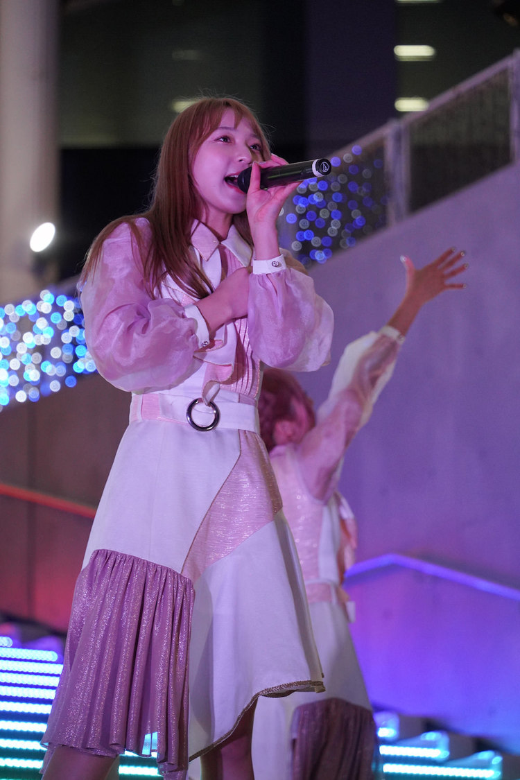 転校少女*＜ミニアルバム『LOVE IDOL PROJECT』発売記念イベント＞ダイバーシティ東京 プラザ 2F フェスティバル広場（2021年12月4日）