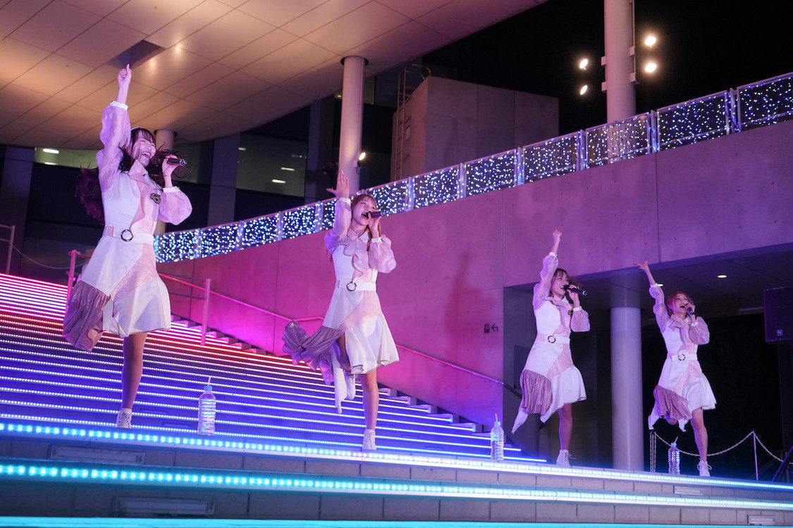 転校少女*＜ミニアルバム『LOVE IDOL PROJECT』発売記念イベント＞ダイバーシティ東京 プラザ 2F フェスティバル広場（2021年12月4日）