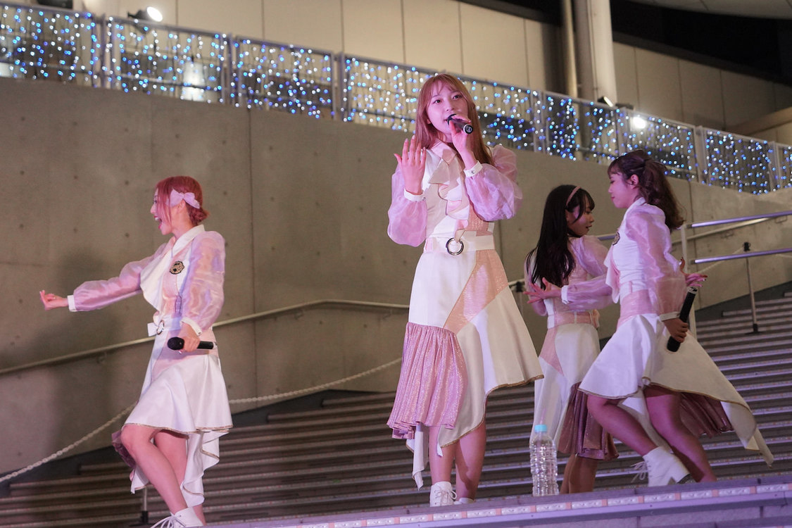 転校少女*＜ミニアルバム『LOVE IDOL PROJECT』発売記念イベント＞ダイバーシティ東京 プラザ 2F フェスティバル広場（2021年12月4日）