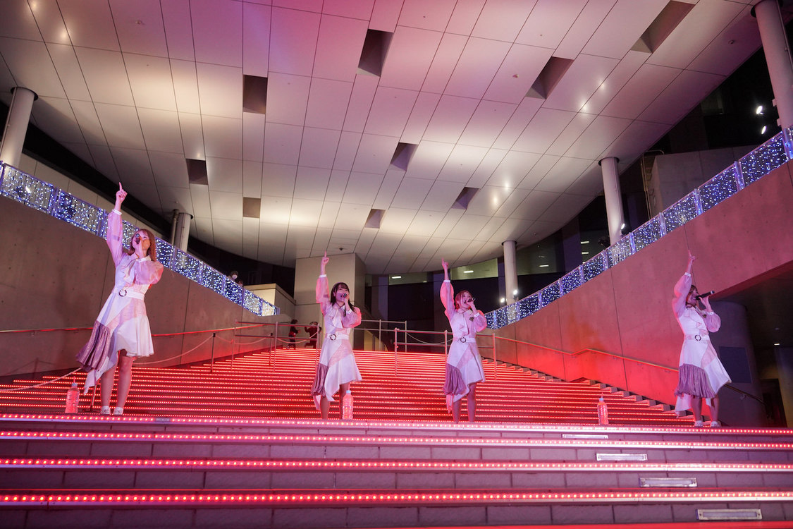 転校少女*＜ミニアルバム『LOVE IDOL PROJECT』発売記念イベント＞ダイバーシティ東京 プラザ 2F フェスティバル広場（2021年12月4日）