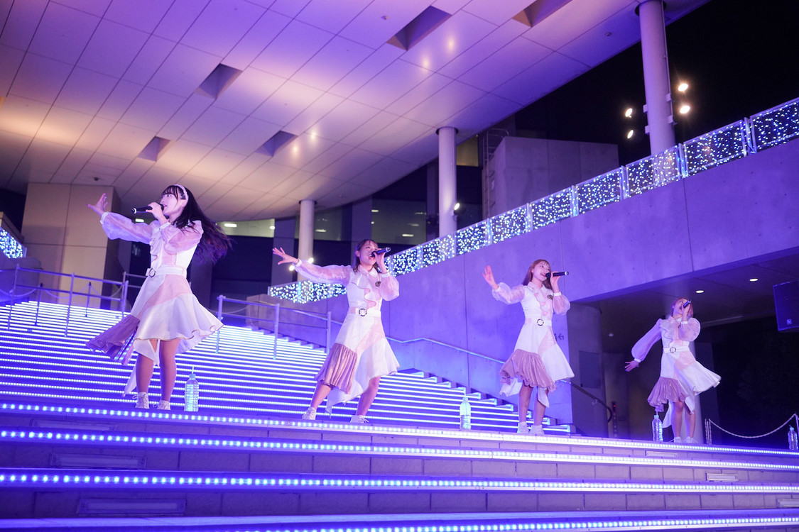 転校少女*＜ミニアルバム『LOVE IDOL PROJECT』発売記念イベント＞ダイバーシティ東京 プラザ 2F フェスティバル広場（2021年12月4日）