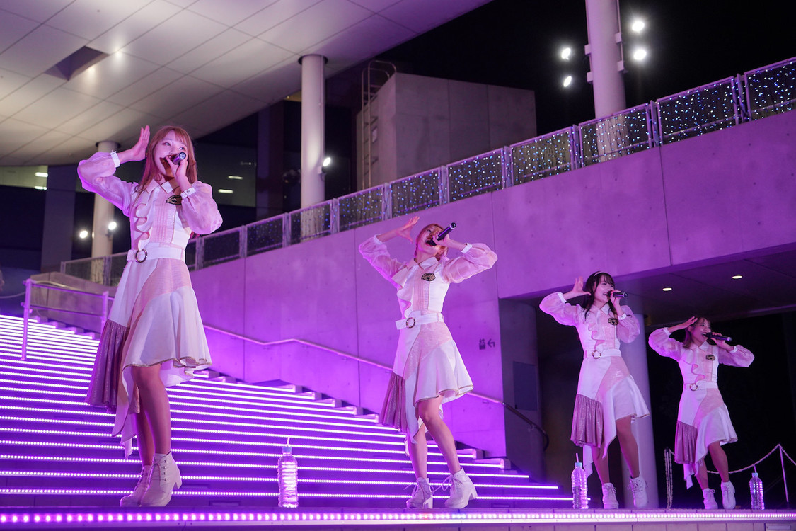 転校少女*＜ミニアルバム『LOVE IDOL PROJECT』発売記念イベント＞ダイバーシティ東京 プラザ 2F フェスティバル広場（2021年12月4日）