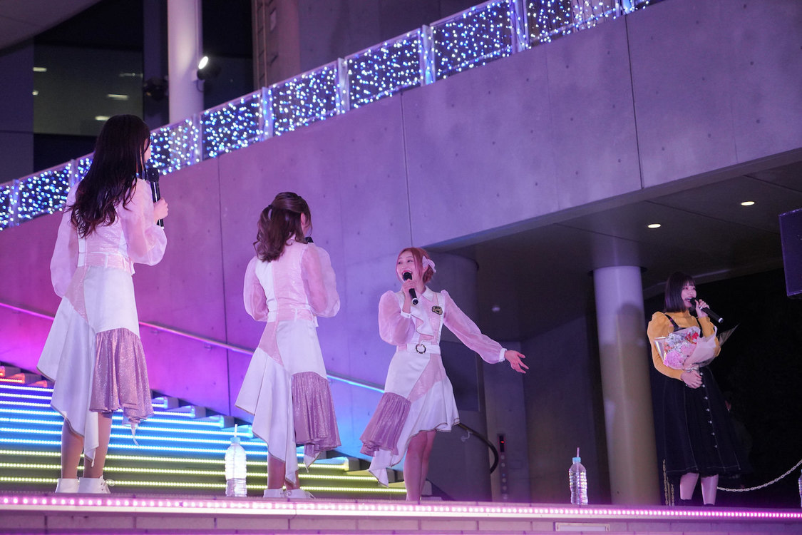 転校少女*＜ミニアルバム『LOVE IDOL PROJECT』発売記念イベント＞ダイバーシティ東京 プラザ 2F フェスティバル広場（2021年12月4日）