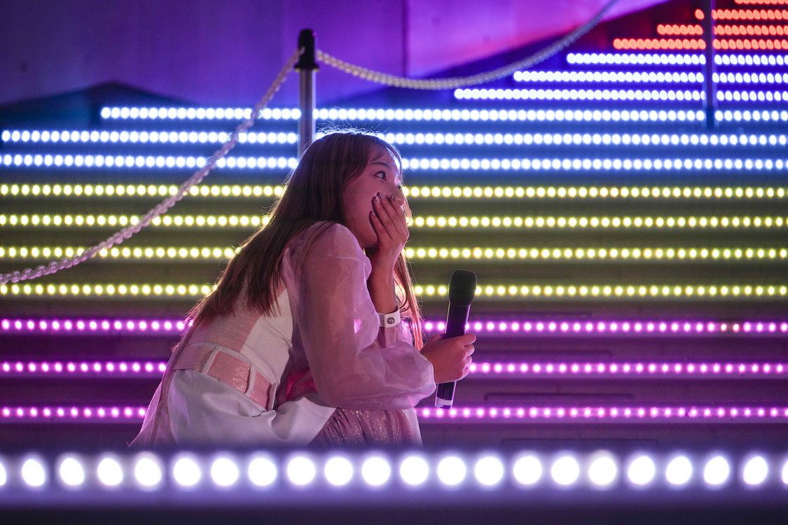 転校少女*＜ミニアルバム『LOVE IDOL PROJECT』発売記念イベント＞ダイバーシティ東京 プラザ 2F フェスティバル広場（2021年12月4日）