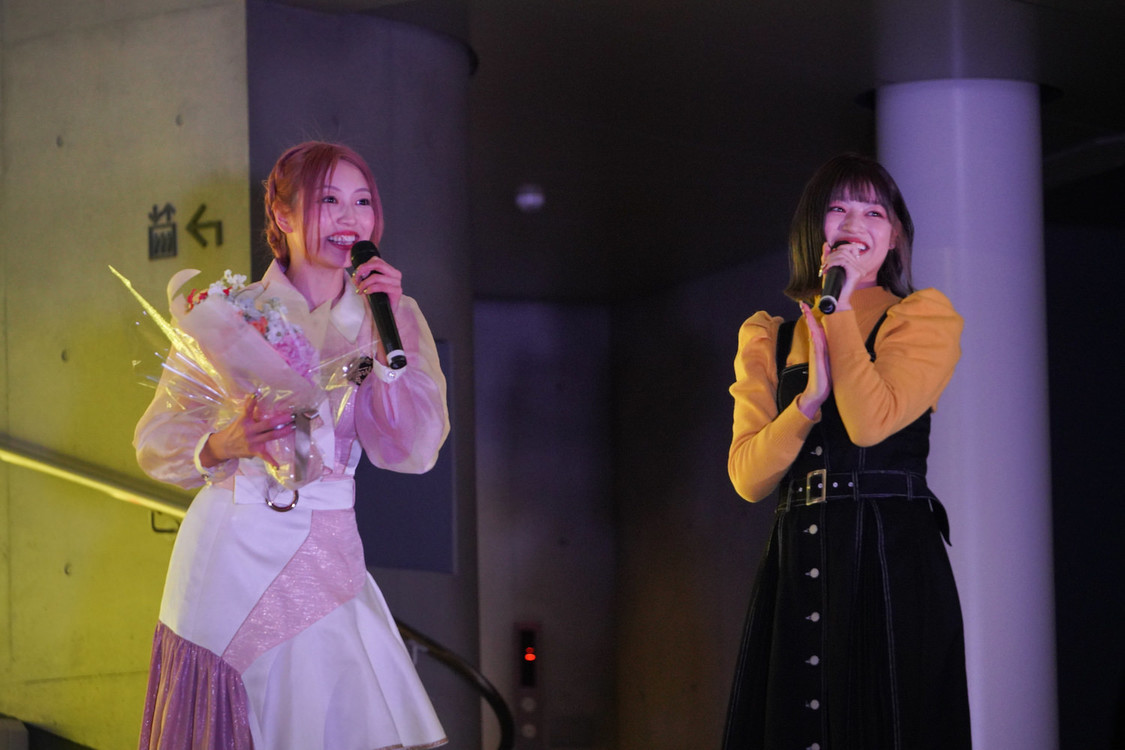 転校少女*＜ミニアルバム『LOVE IDOL PROJECT』発売記念イベント＞ダイバーシティ東京 プラザ 2F フェスティバル広場（2021年12月4日）