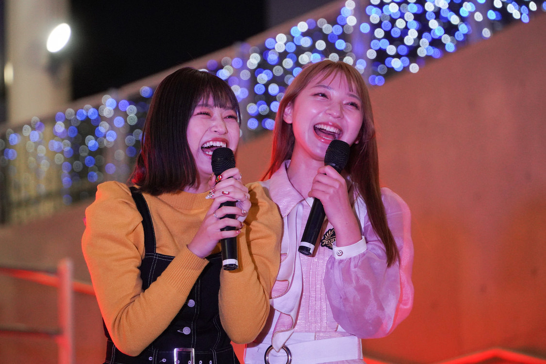 転校少女*＜ミニアルバム『LOVE IDOL PROJECT』発売記念イベント＞ダイバーシティ東京 プラザ 2F フェスティバル広場（2021年12月4日）