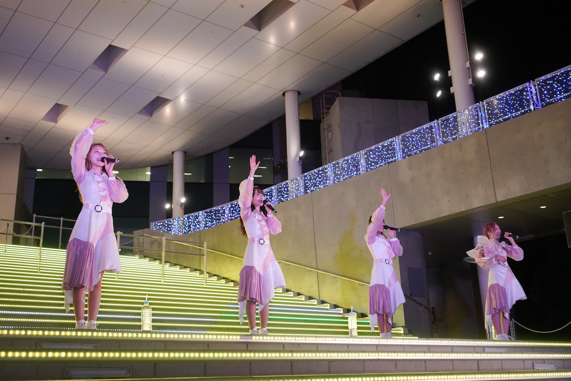 転校少女*＜ミニアルバム『LOVE IDOL PROJECT』発売記念イベント＞ダイバーシティ東京 プラザ 2F フェスティバル広場（2021年12月4日）