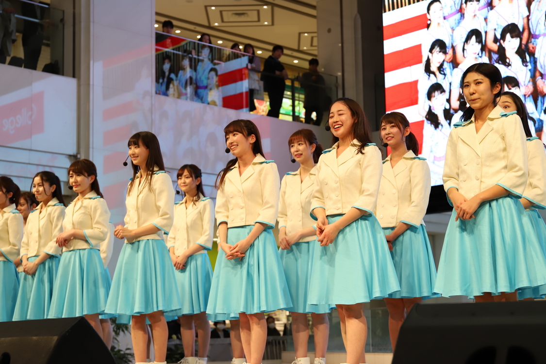 カレッジ・コスモス 1stシングル発売記念イベント│2019/3/6 池袋サンシャインシティ 噴水広場