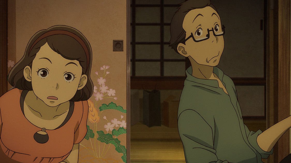 ロウマの母・鴨川真子＆ロウマの父・鴨川太朗（©Goodbye,DonGlees Partners）