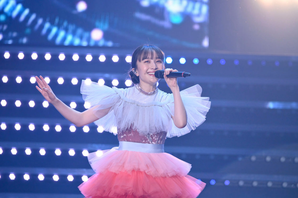 ももいろクローバーZ＜ももいろクリスマス2021 ～さいたまスーパーアリーナ大会～＞さいたまスーパーアリーナ（2021年12月8日／撮影：高田真希子）