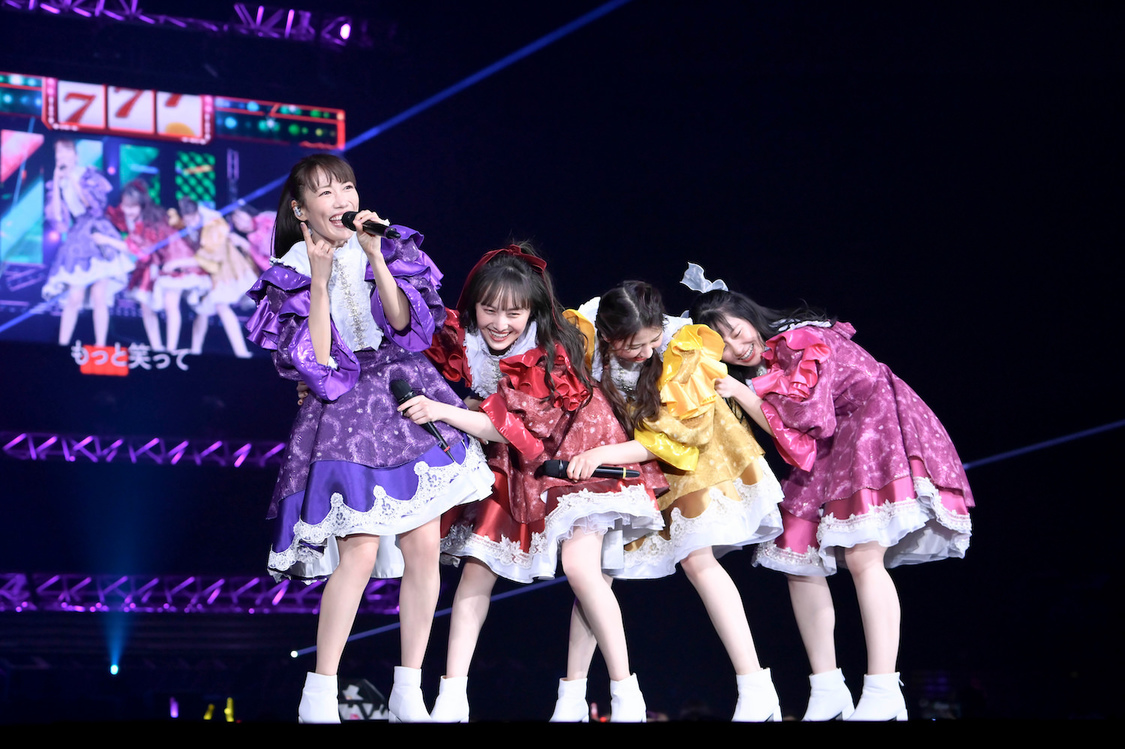 ももいろクローバーZ＜ももいろクリスマス2021 ～さいたまスーパーアリーナ大会～＞さいたまスーパーアリーナ（2021年12月8日／撮影：高田真希子）