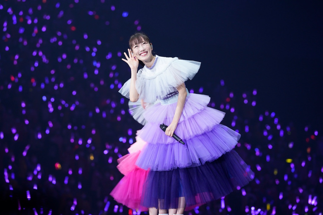 ももいろクローバーZ＜ももいろクリスマス2021 ～さいたまスーパーアリーナ大会～＞さいたまスーパーアリーナ（2021年12月8日／撮影：上飯坂一）