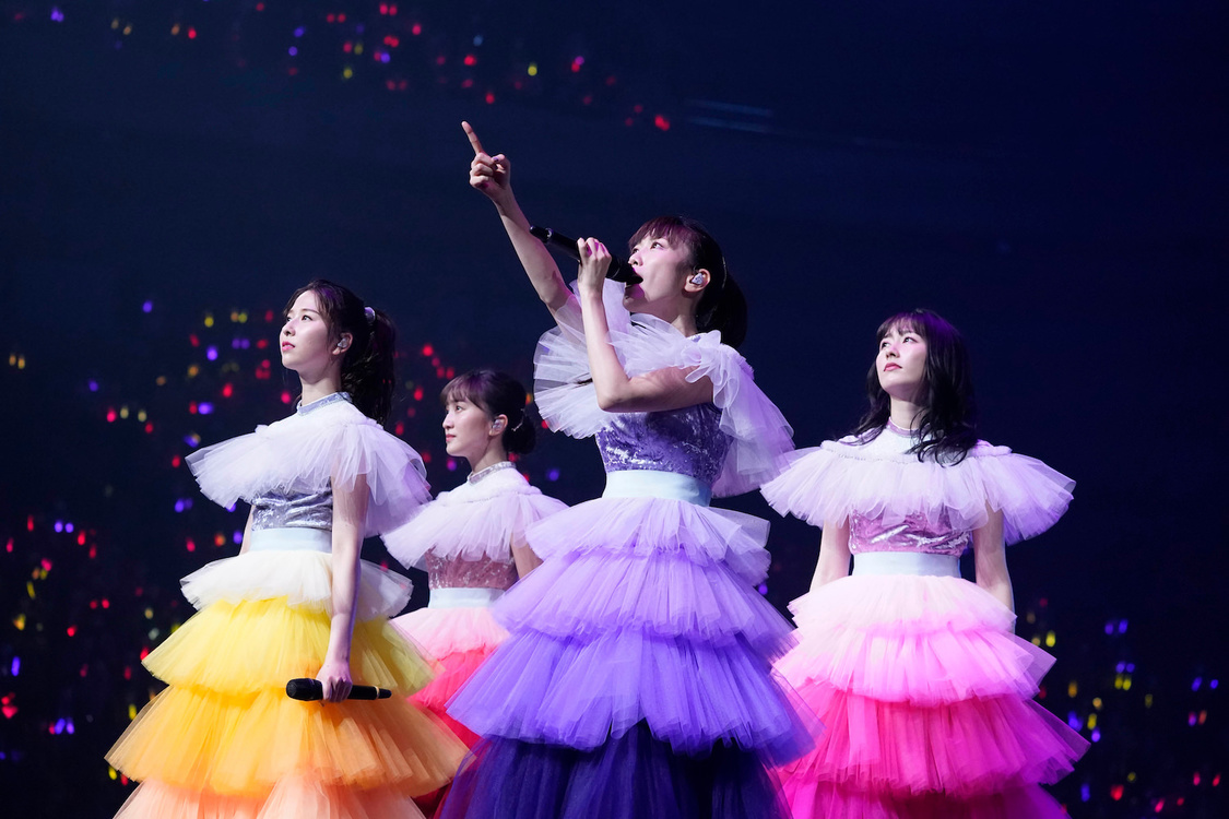 ももいろクローバーZ＜ももいろクリスマス2021 ～さいたまスーパーアリーナ大会～＞さいたまスーパーアリーナ（2021年12月8日／撮影：増田慶）