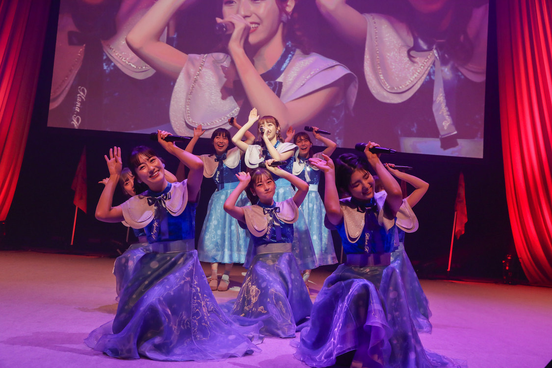 浪江女子発組合＜2021年JA浪江 組合総会　あいのりきっぷ＞LINE CUBE SHIBUYA（2021年12月11日／撮影：RYOHEI TSUKADA）