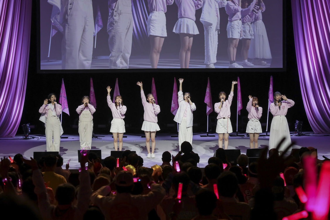 浪江女子発組合＜2021年JA浪江 組合総会　あいのりきっぷ＞LINE CUBE SHIBUYA（2021年12月11日／撮影：SARU（SARUYA AYUMI））