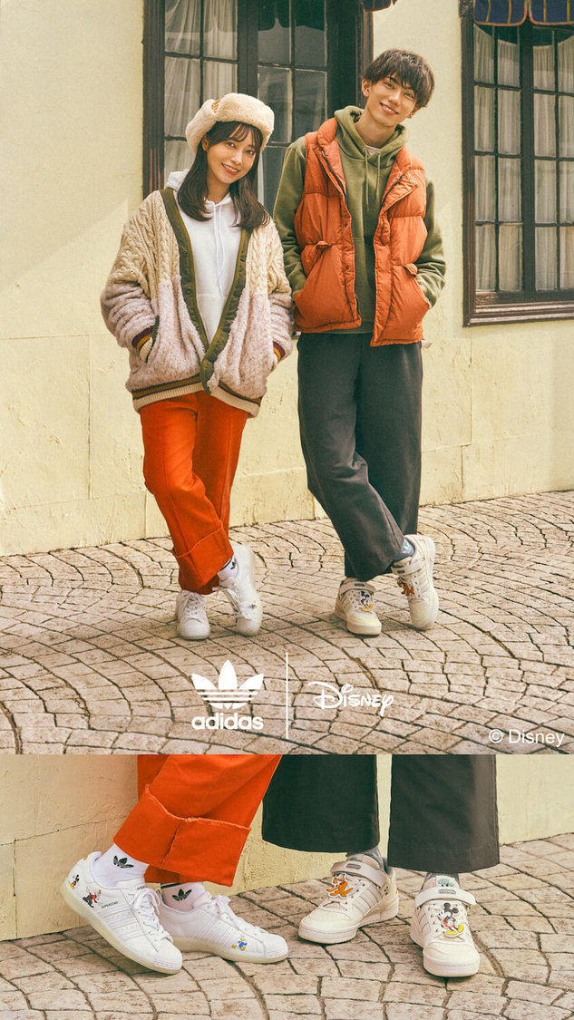 「adidas Originals（アディダス オリジナルス）ミッキー＆フレンズコレクション」