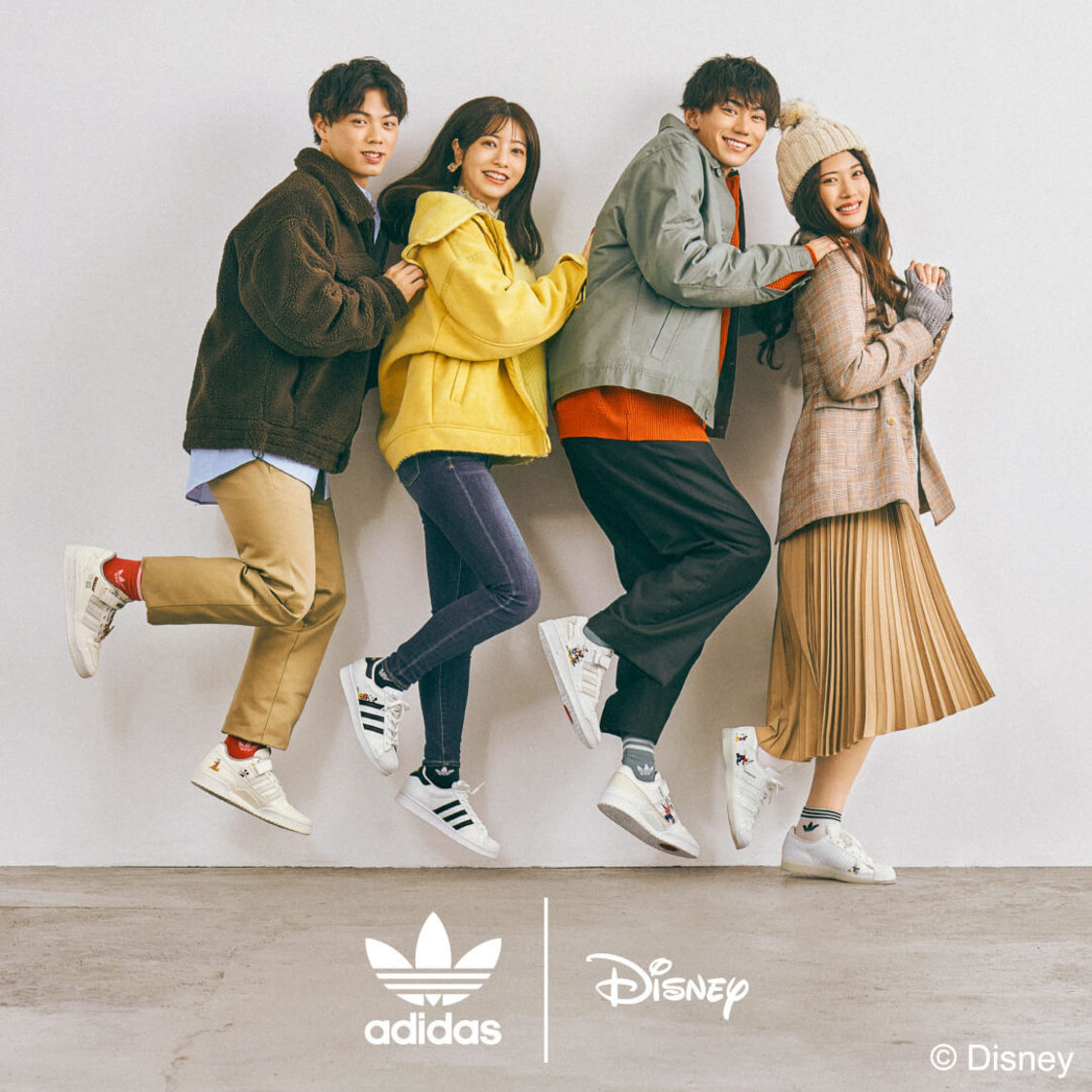 「adidas Originals（アディダス オリジナルス）ミッキー＆フレンズコレクション」