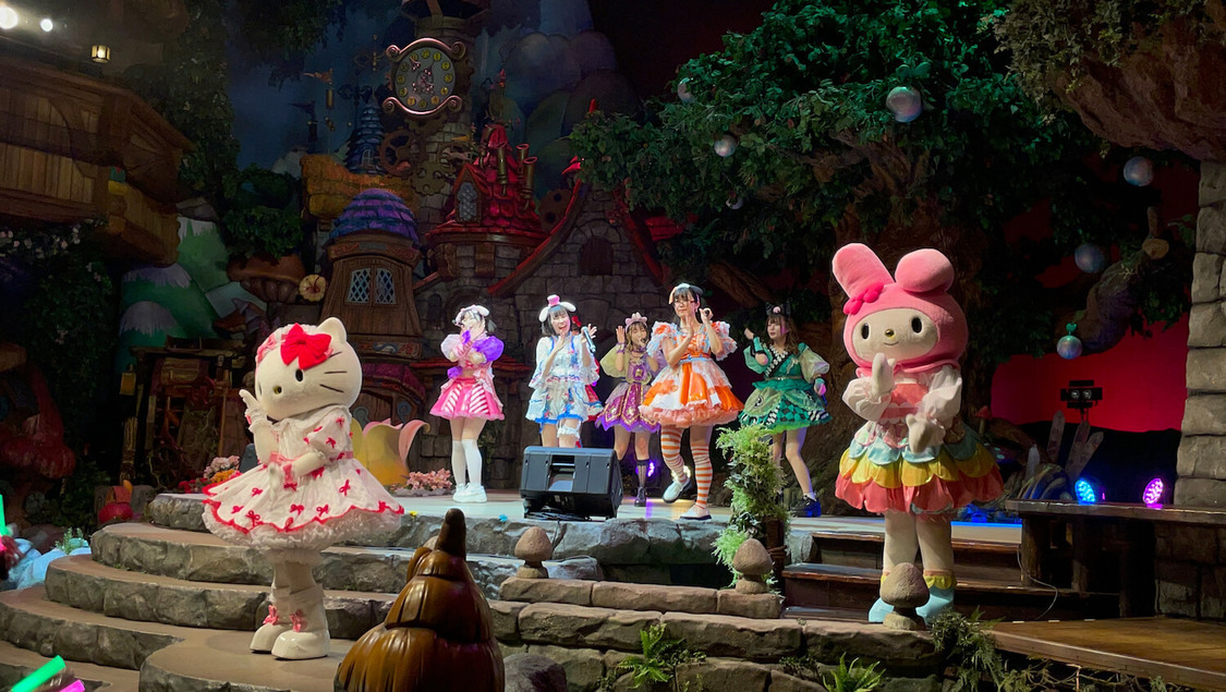 ＜2nd ワンマンライブ THE POWER BUBBLE GIRLS. at サンリオピューロランド＞サンリオピューロランド（2021年12月12日）