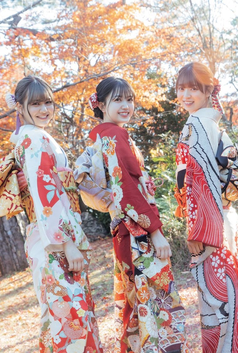 『B.L.T.2022年2月号』セブンネットショッピング購入特典ポストカード【新・中3トリオ 久保史緒里＆阪口珠美＆中村麗乃（乃木坂46）】