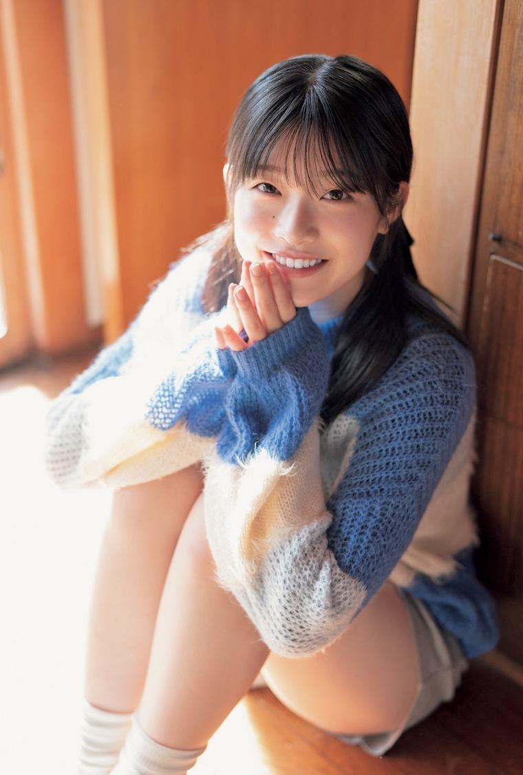 『B.L.T.2022年2月号』ローソンエンタテインメント購入特典ポストカード【小越春花（NGT48）】