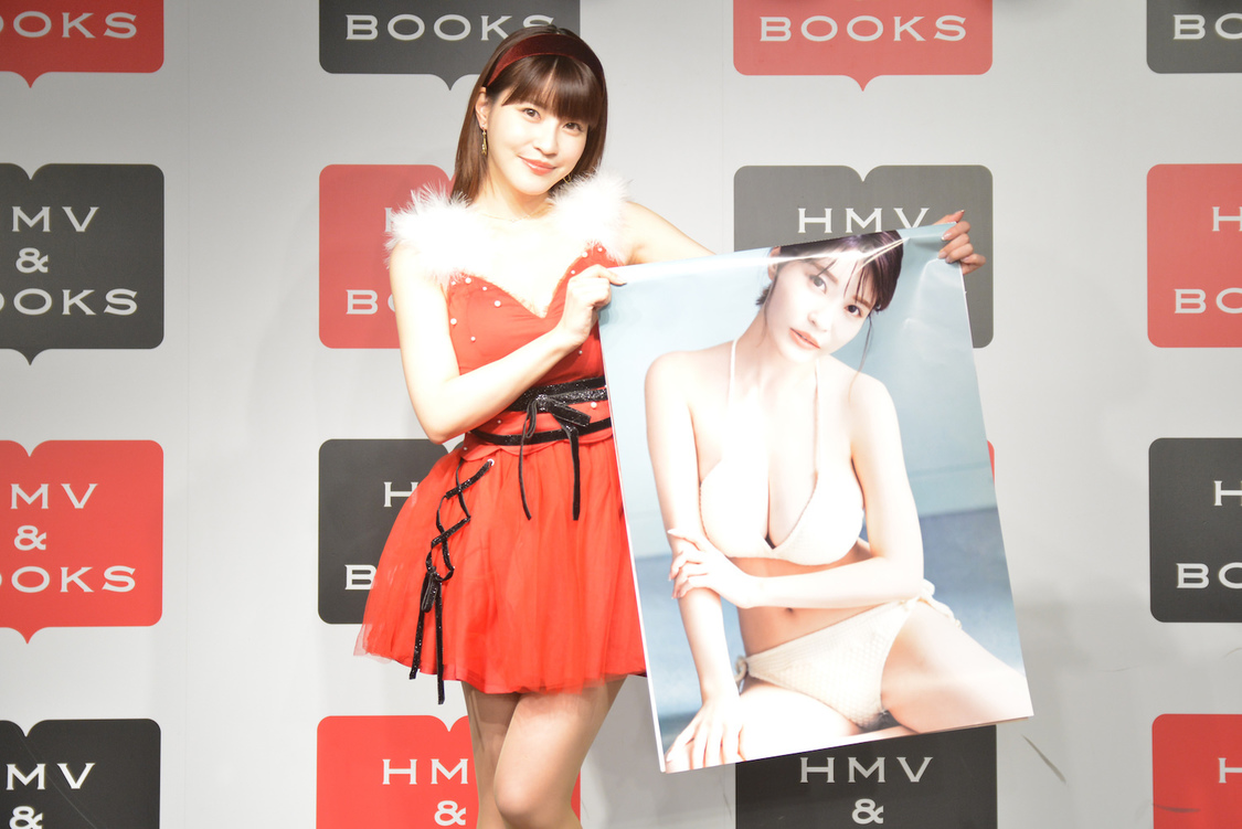 ＜『岸明日香カレンダー2022』発売記念イベント＞HMV＆BOOKS SHIBUYA（2021年12月18日）（©SDP）